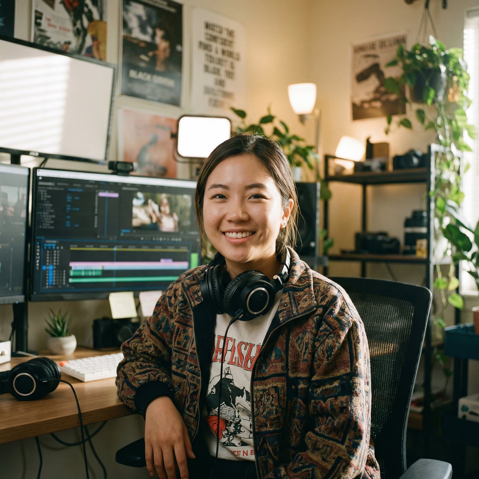 在线看片剪辑师赵小曼